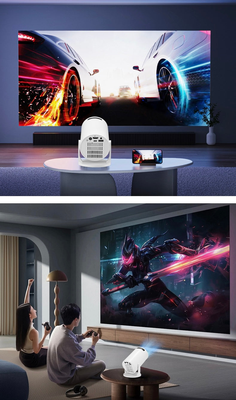 🎥 Mini projecteur portable HD – Taille de poche, expérience grand écran