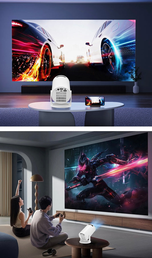 🎥 Mini projecteur portable HD – Taille de poche, expérience grand écran